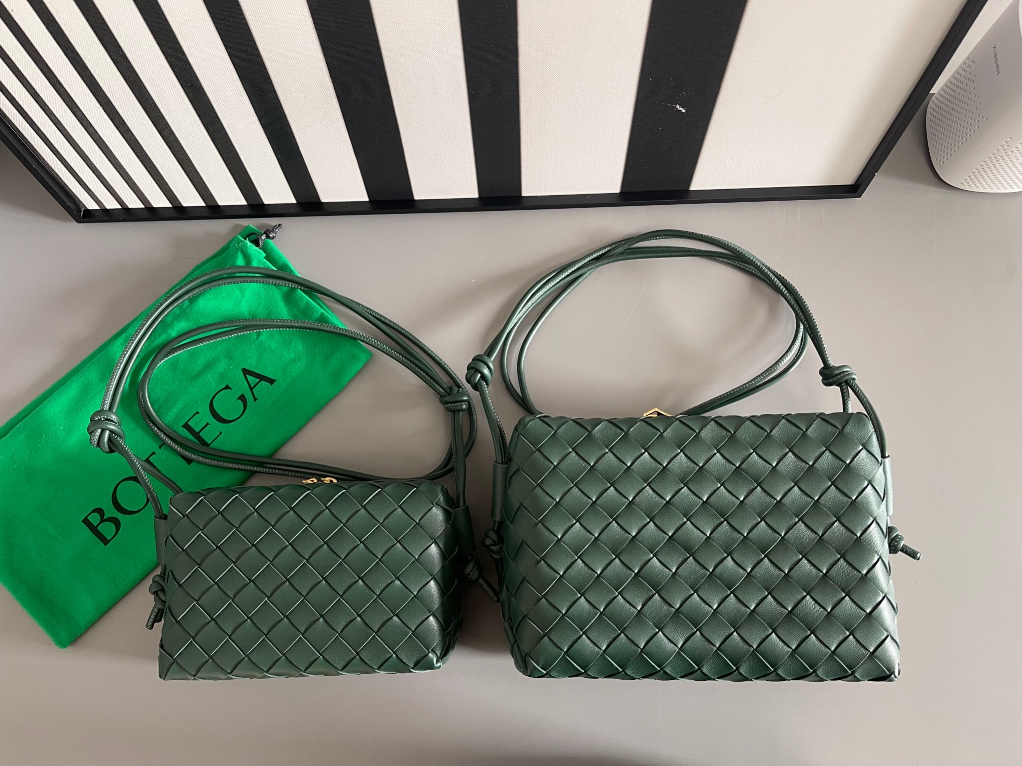 Bottega Veneta BV new second generation size comparison chart