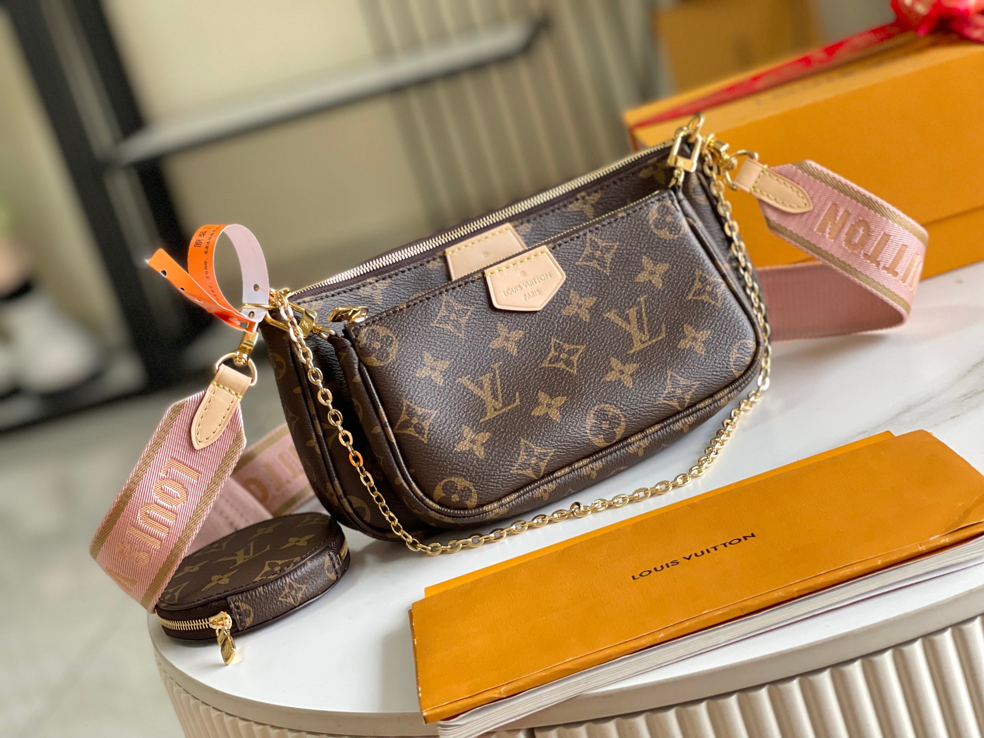 路易威登 Louis Vuitton 高定典藏经典高奢皮具手袋托特包斜挎包女包 #FA326E0D 2