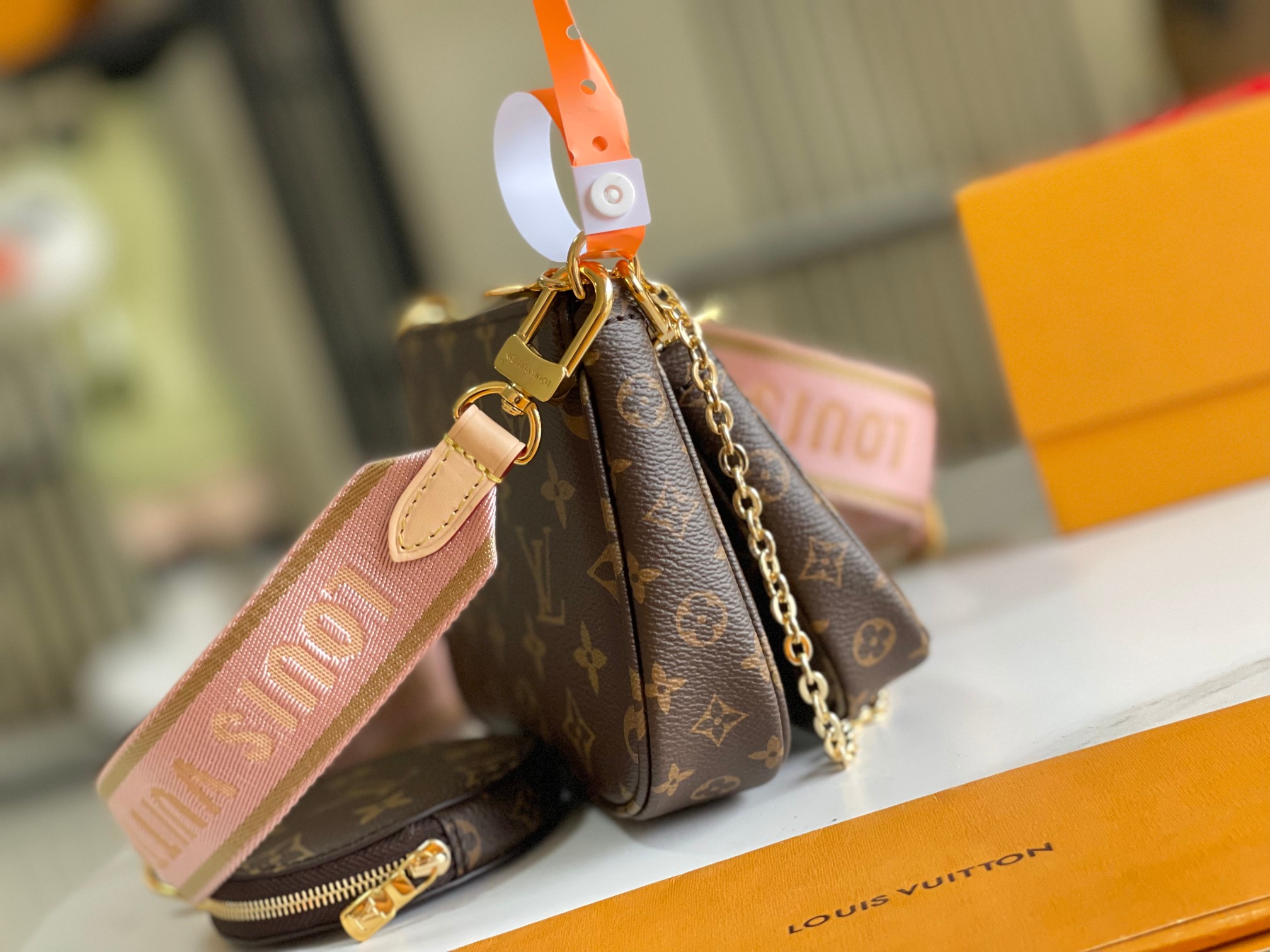 路易威登 Louis Vuitton 高定典藏经典高奢皮具手袋托特包斜挎包女包 #FA326E0D 3