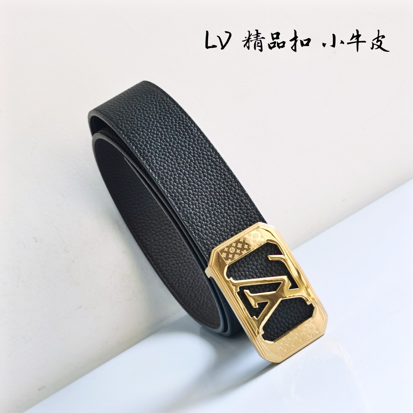 Lv路易威登宽度4.0CM精品扣搭配设计用了精品电镀五金工艺精湛进口小牛皮