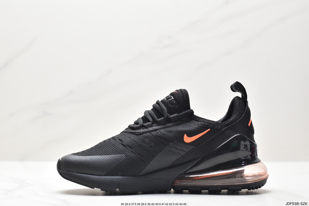 Nike Air Max 270 breathable rear half air cushion running shoes DV7142-001