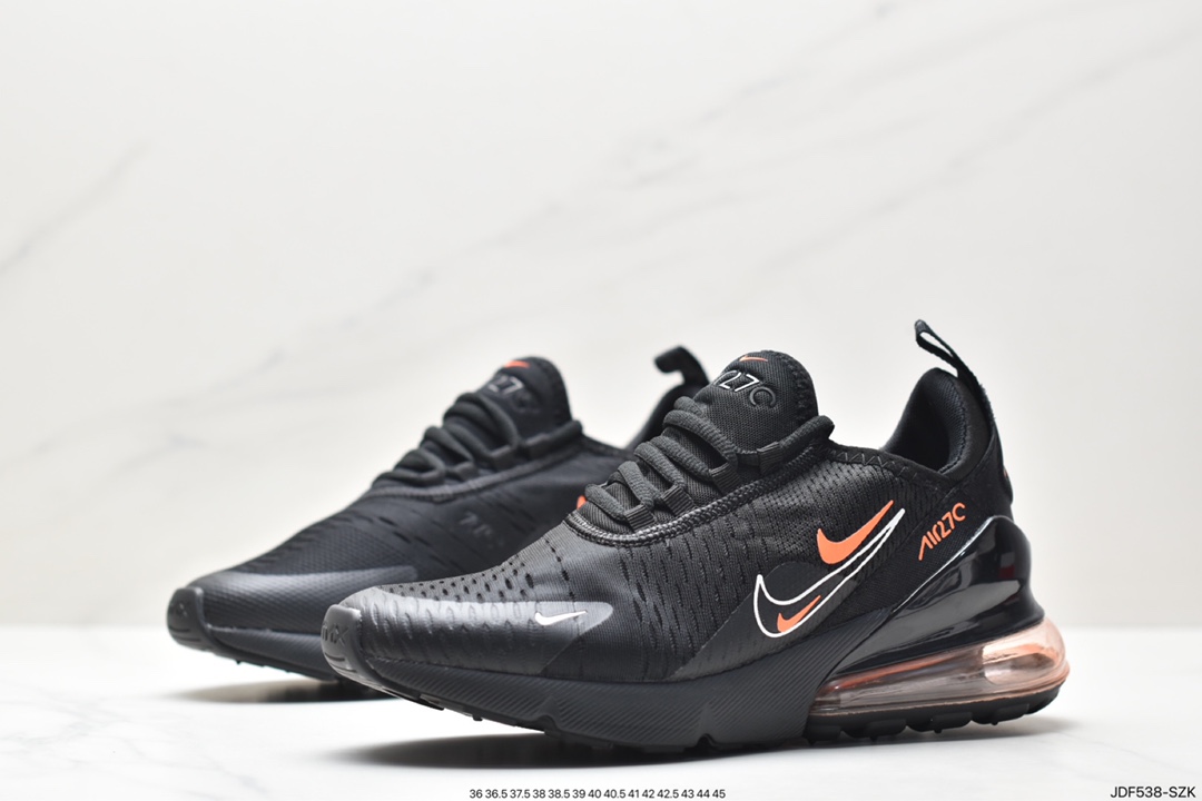 125 耐克Nike Air Max 270透气后掌半气垫慢跑鞋 DV7142-001