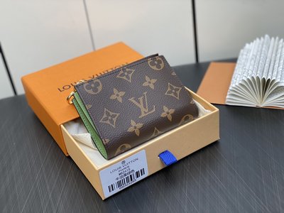 Buy the Best High Quality Replica Louis Vuitton Wallet Designer Green Monogram Canvas M82415
