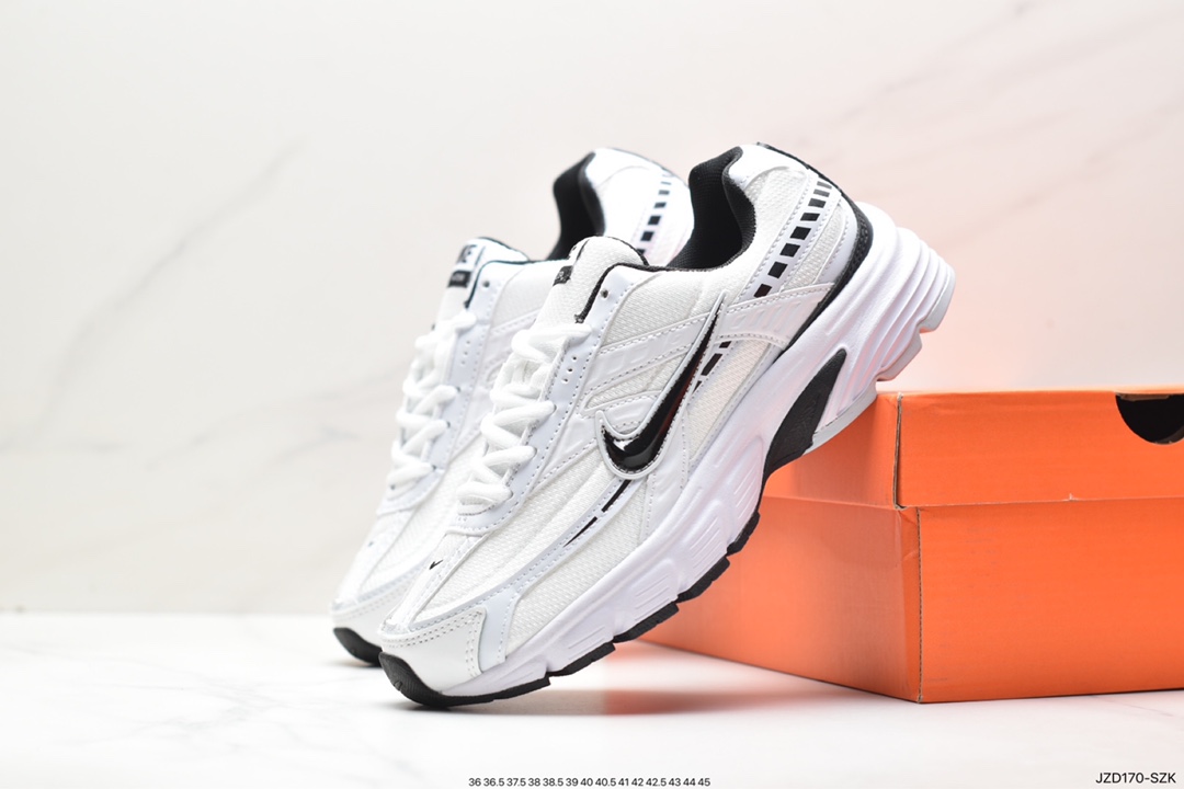 Nike Initiator 2020 Retro Daddy Shoes Breathable Mesh Shiny Silver Wear-resistant Non-slip Outsole 394055-101