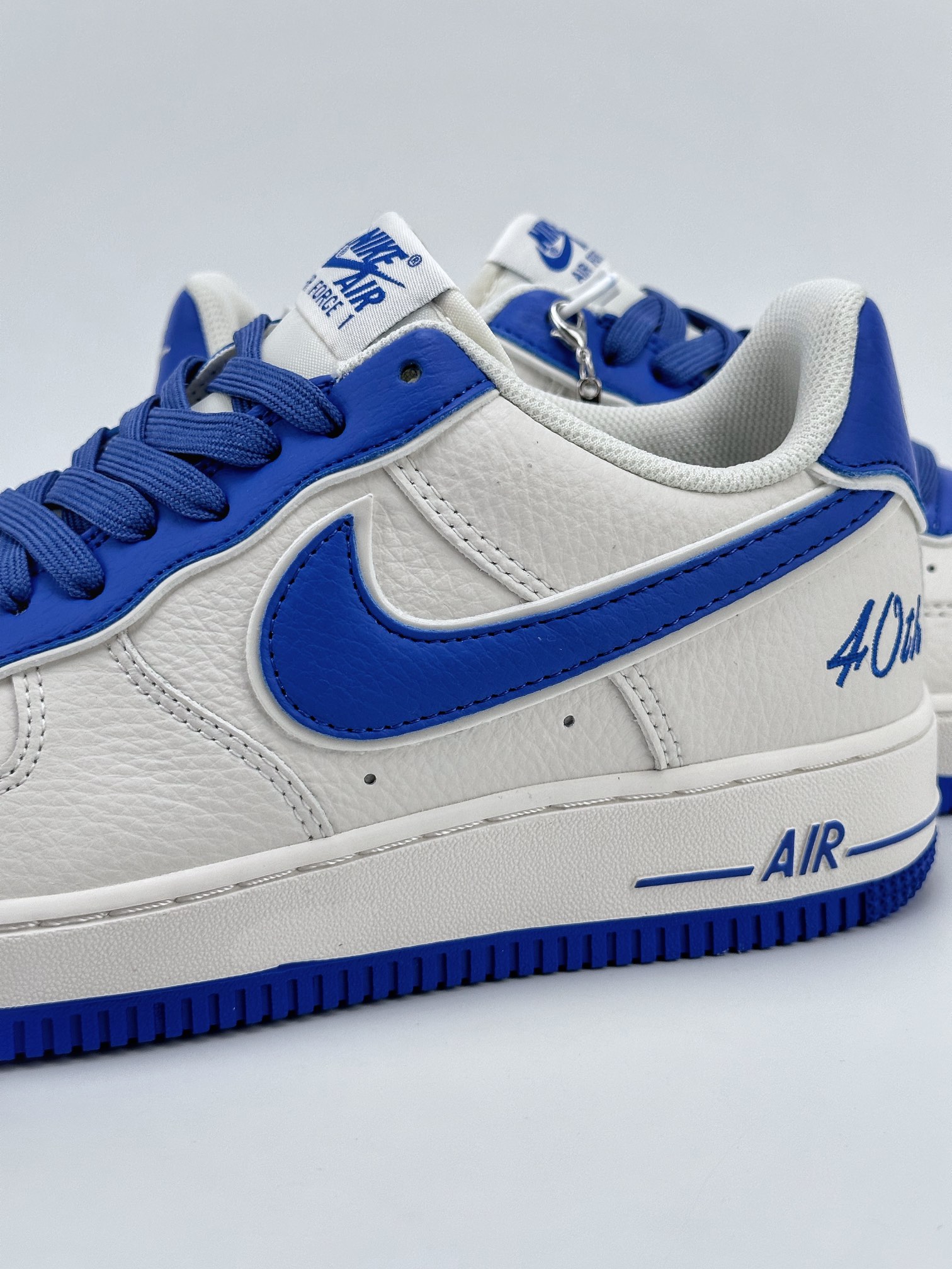 Nike Air Force 1 Low 07 40th White Royal Blue JF1983-555