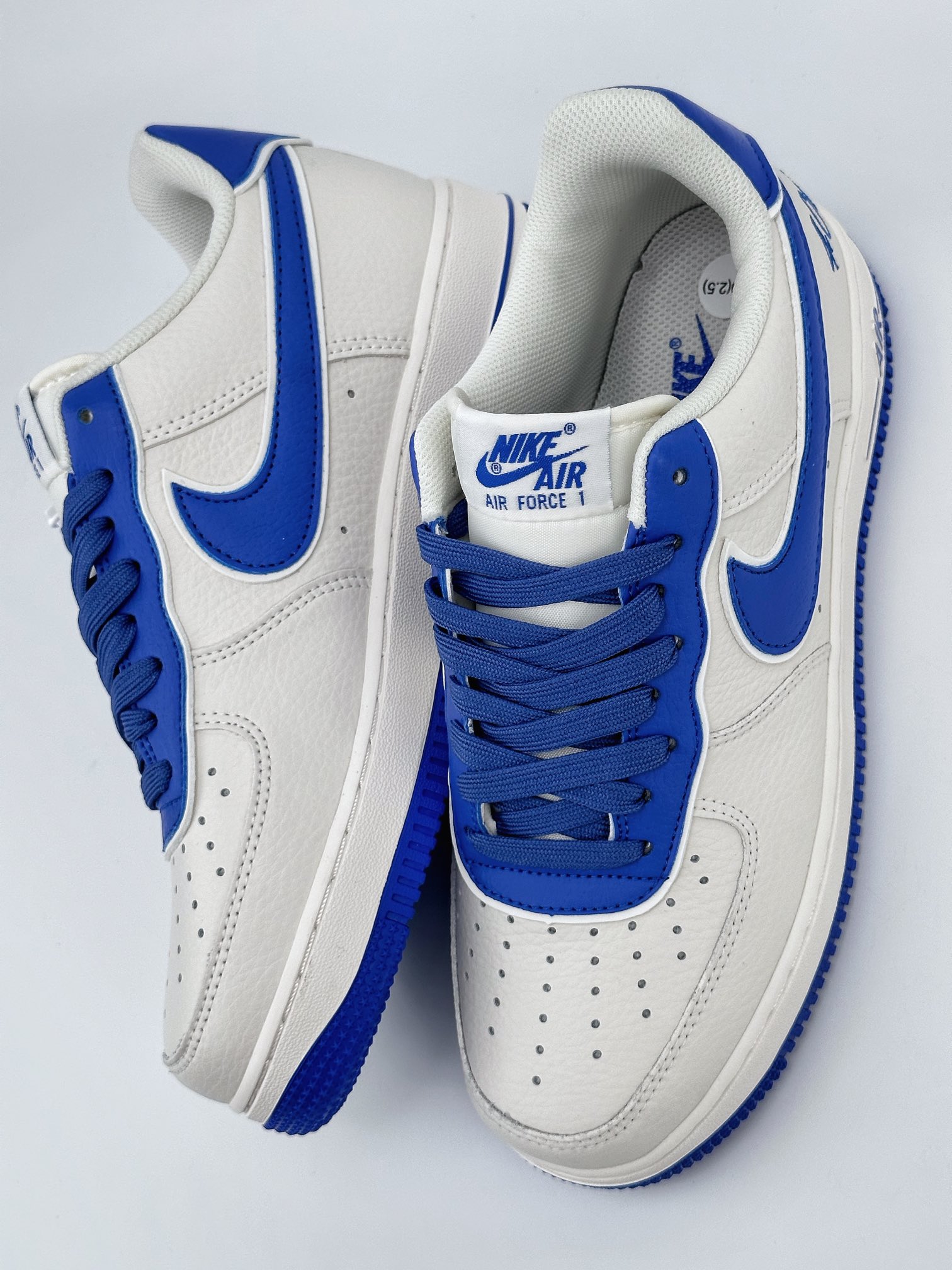 Nike Air Force 1 Low 07 40th White Royal Blue JF1983-555