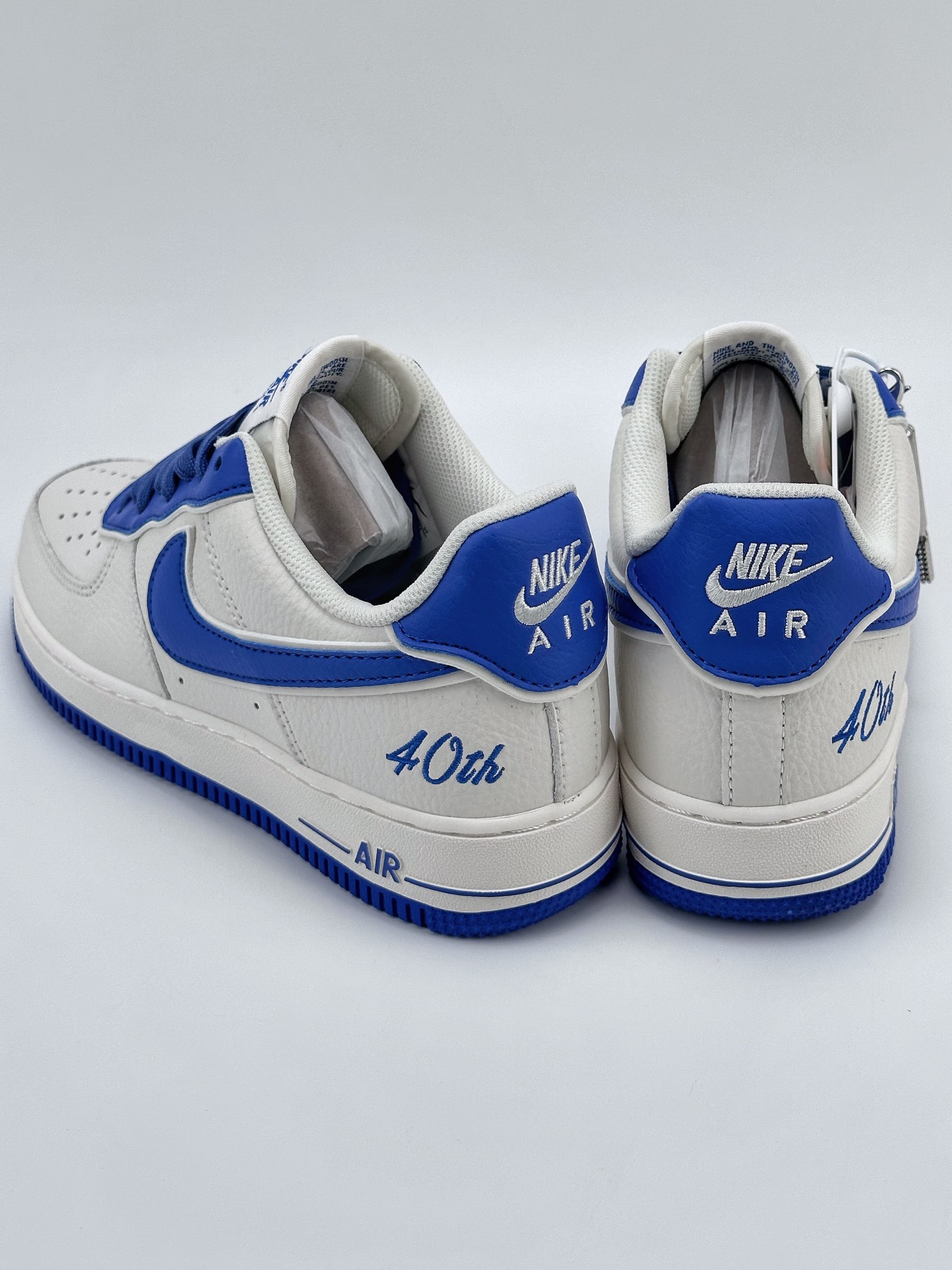 Nike Air Force 1 Low 07 40th White Royal Blue JF1983-555