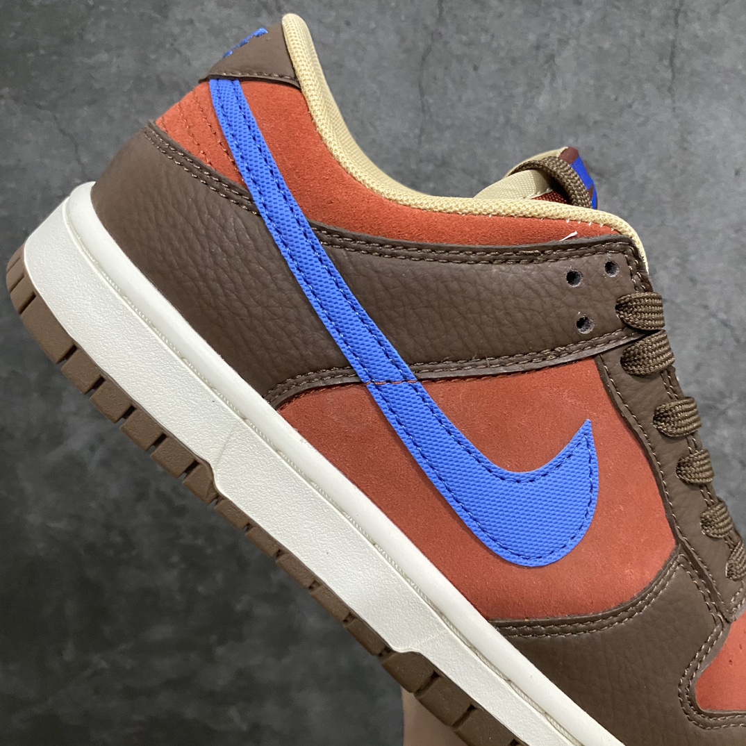 [Pure original C version] Nike Dunk Low series brown blue DR9704-200