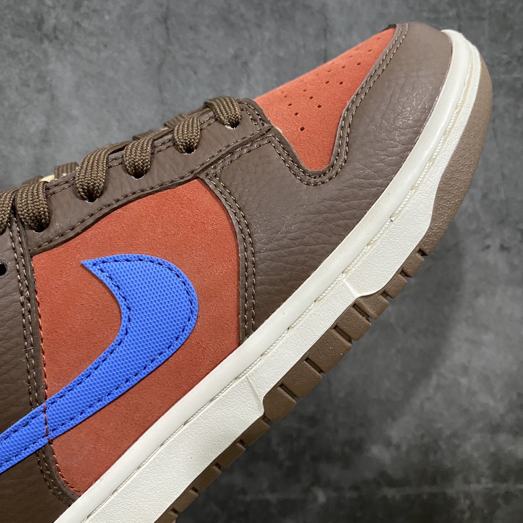 [Pure original C version] Nike Dunk Low series brown blue DR9704-200