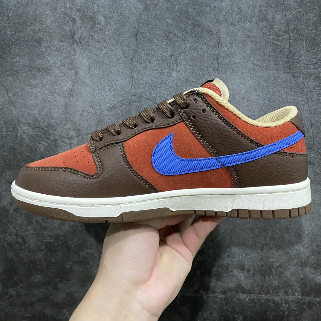 [Pure original C version] Nike Dunk Low series brown blue DR9704-200