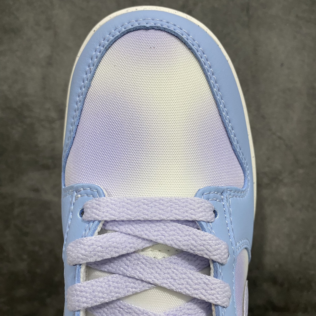 [Pure original C version] Nike Dunk Low Blue Canvas blue and purple gradient star dew purple FN0323-400