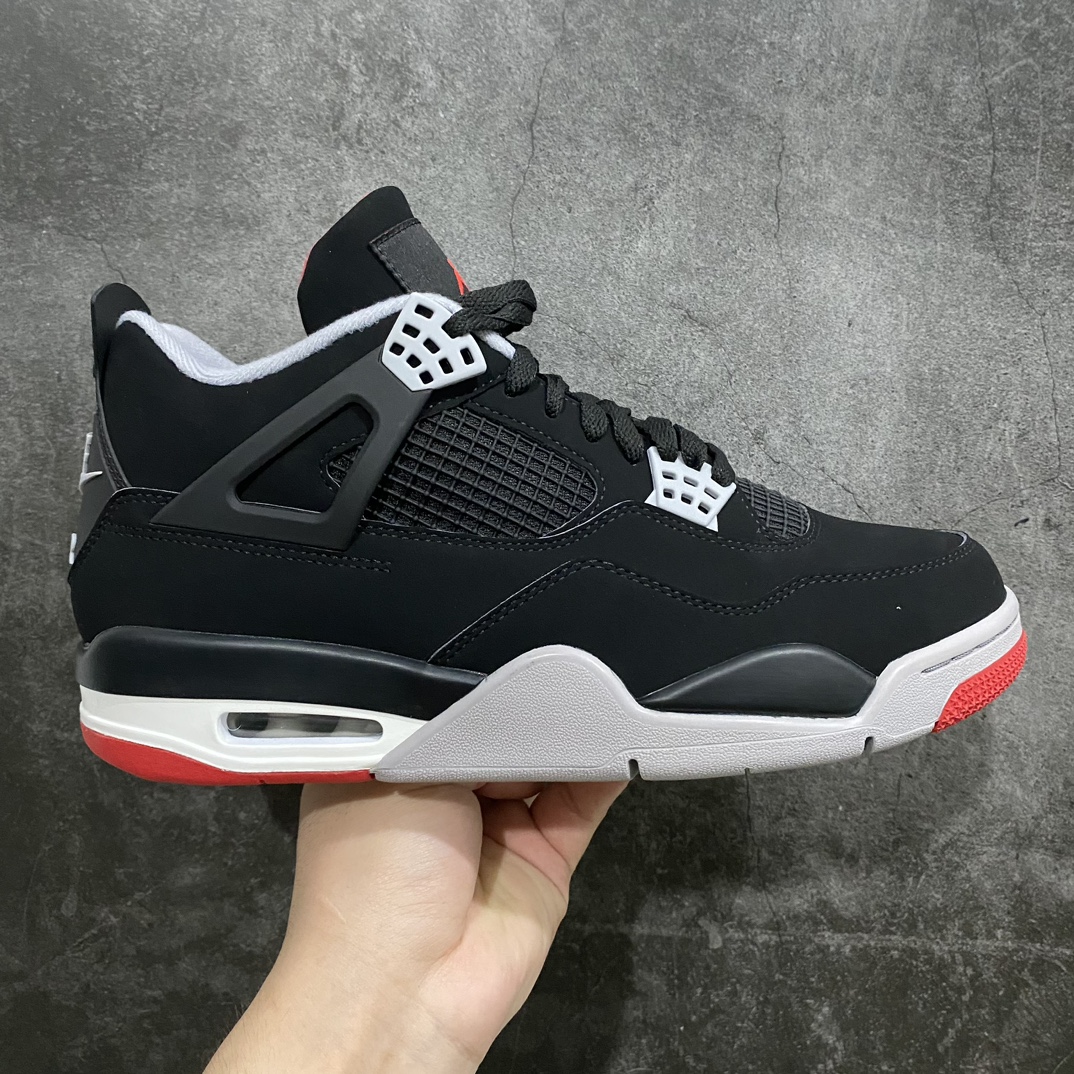 [Green x/GX2.0] Air Jordan AJ4 Retro New Black and Red 308497-060