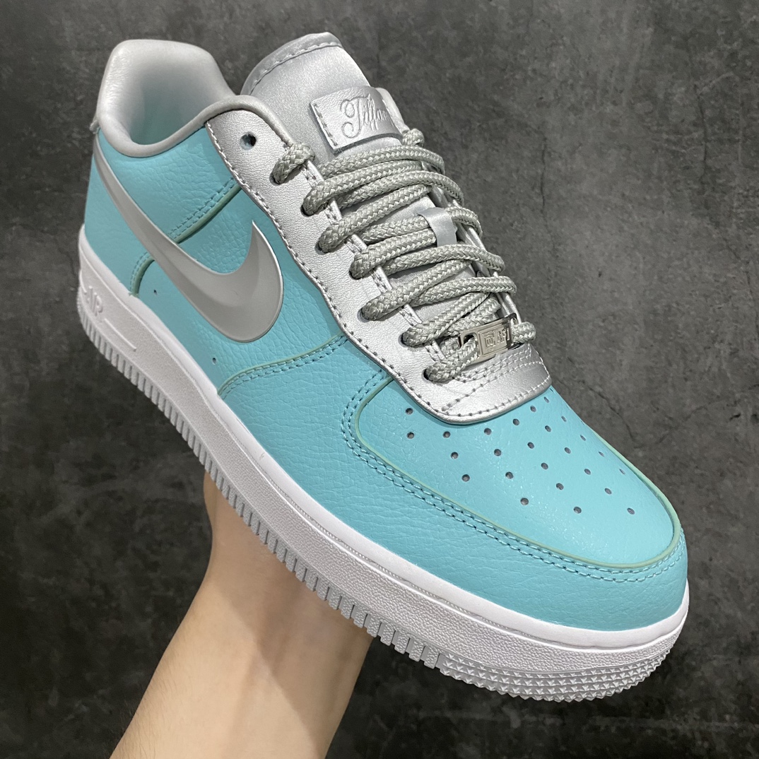 [Top Pure Original] Tiffany & CO x Nk Air Force 1 Low ”1837” Tiffany co-branded low-top sneakers DZ1382-003