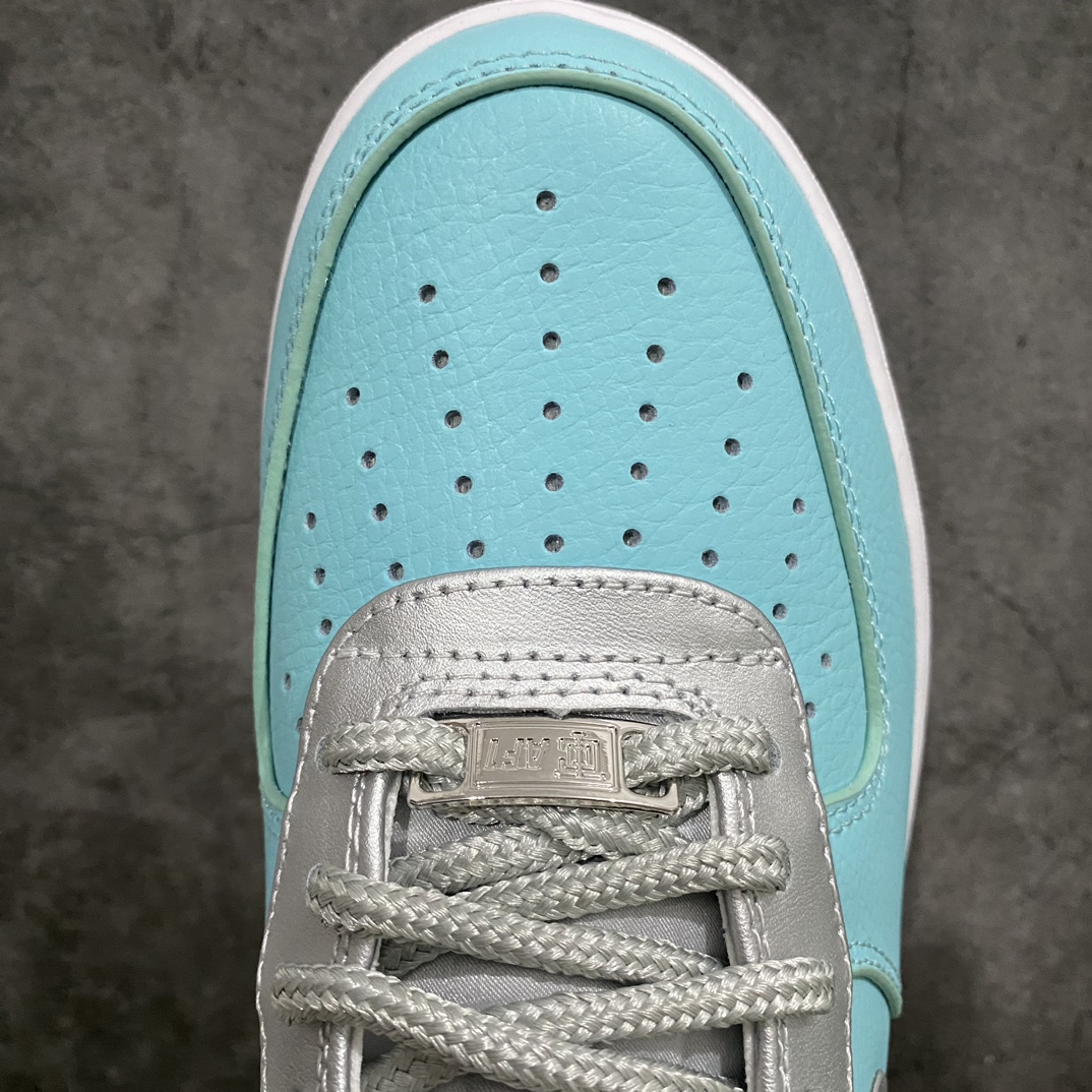 [Top Pure Original] Tiffany & CO x Nk Air Force 1 Low ”1837” Tiffany co-branded low-top sneakers DZ1382-003