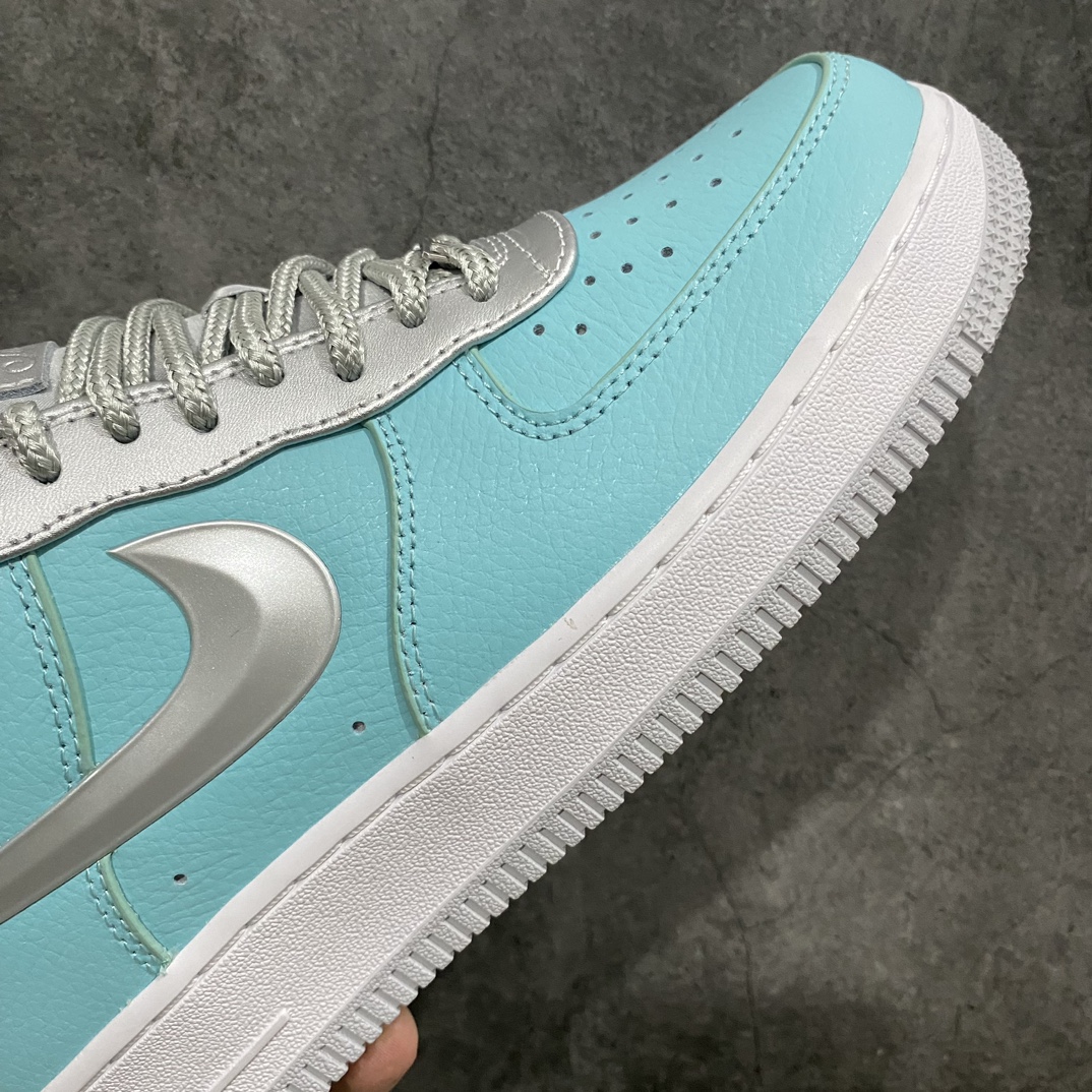 [Top Pure Original] Tiffany & CO x Nk Air Force 1 Low ”1837” Tiffany co-branded low-top sneakers DZ1382-003