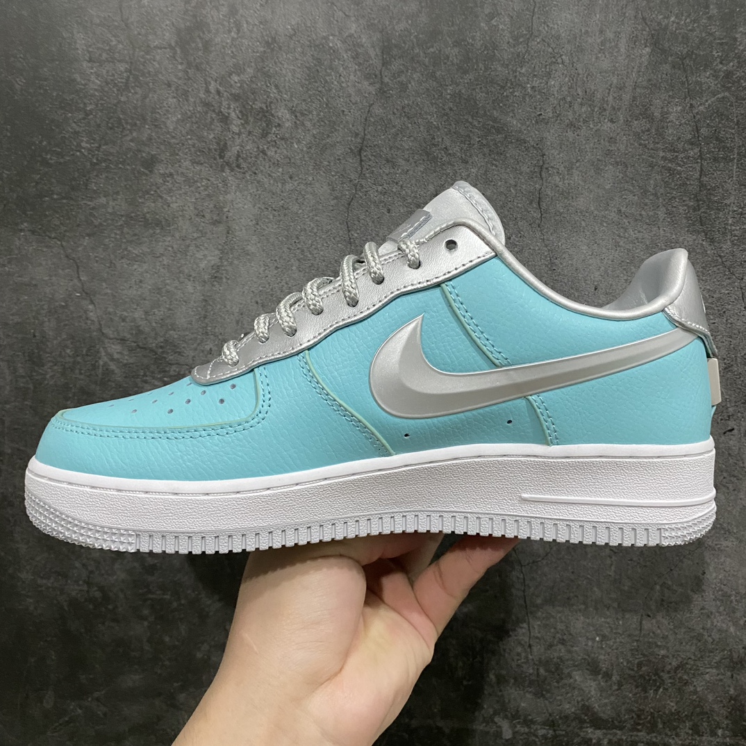 [Top Pure Original] Tiffany & CO x Nk Air Force 1 Low ”1837” Tiffany co-branded low-top sneakers DZ1382-003