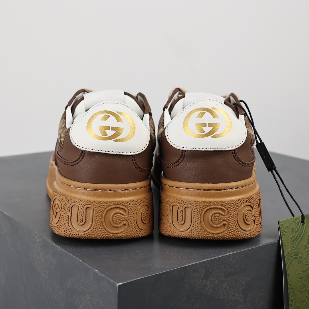 Pure original Gucci Chunky B Screener GG Gucci biscuit shoes sports casual shoes series