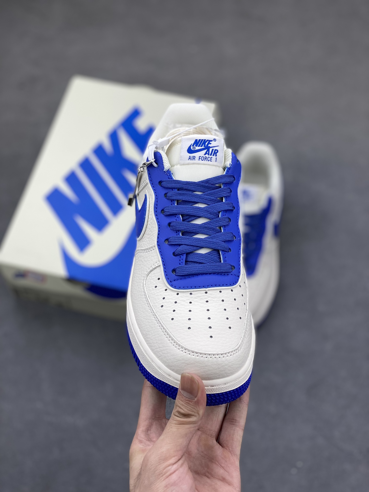 Nike Air Force 1 Low 40TH White/Blue Casual Sneakers 3 i1692837638 4022 1