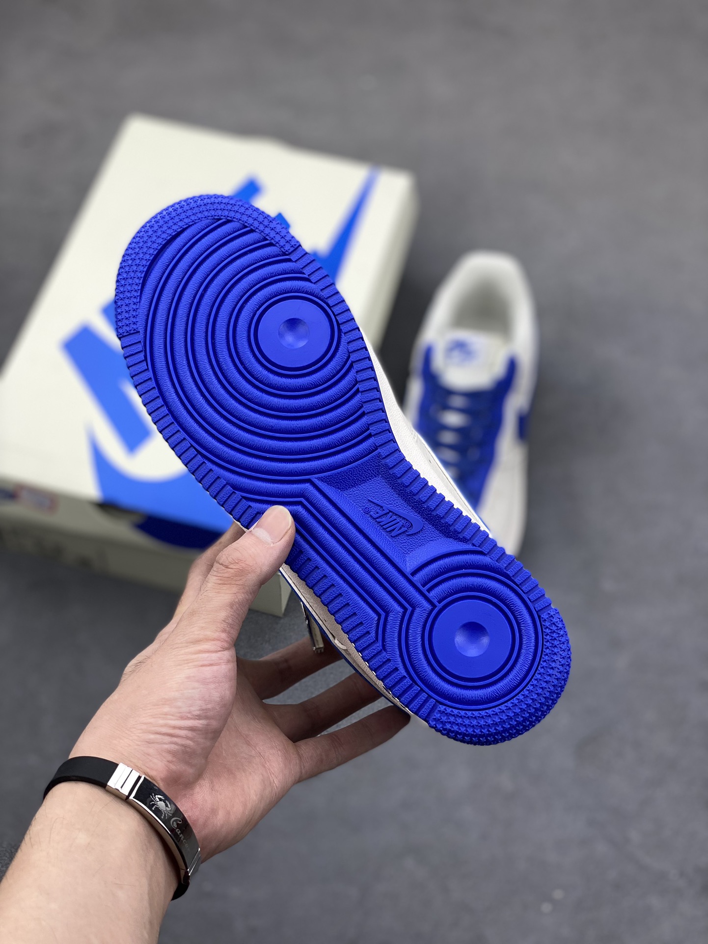 Nike Air Force 1 Low 40TH White/Blue Casual Sneakers 7 i1692837638 738 5