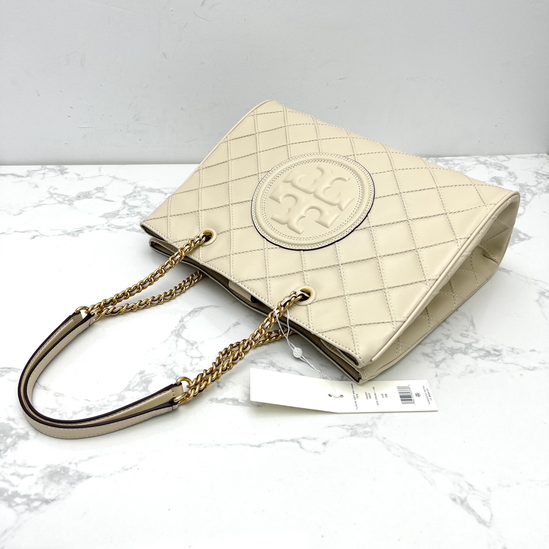 Tory Burch ～TORY BURCH 汤丽柏琦 FLEMING中号托特包