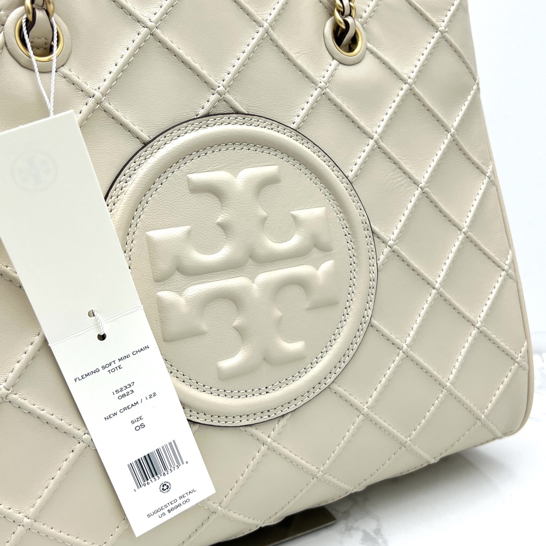 Tory Burch ～TORY BURCH 汤丽柏琦 FLEMING中号托特包