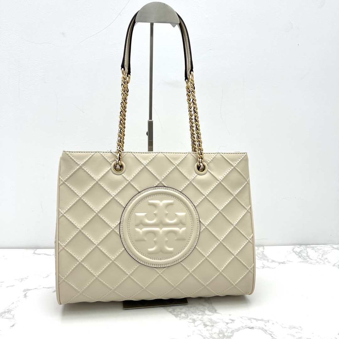 Tory Burch ～TORY BURCH 汤丽柏琦 FLEMING中号托特包