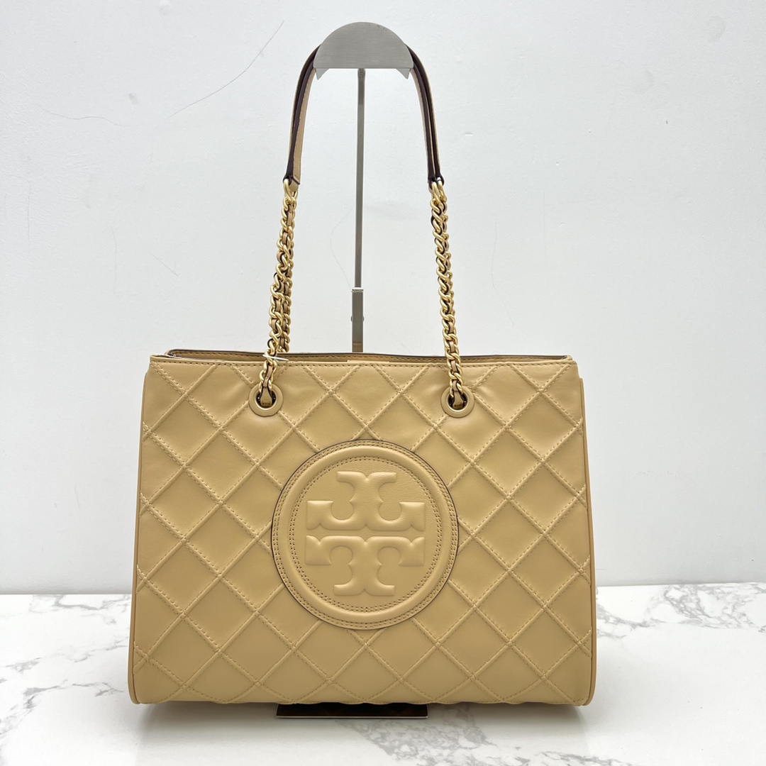 Tory Burch ～TORY BURCH 汤丽柏琦 FLEMING中号托特包
