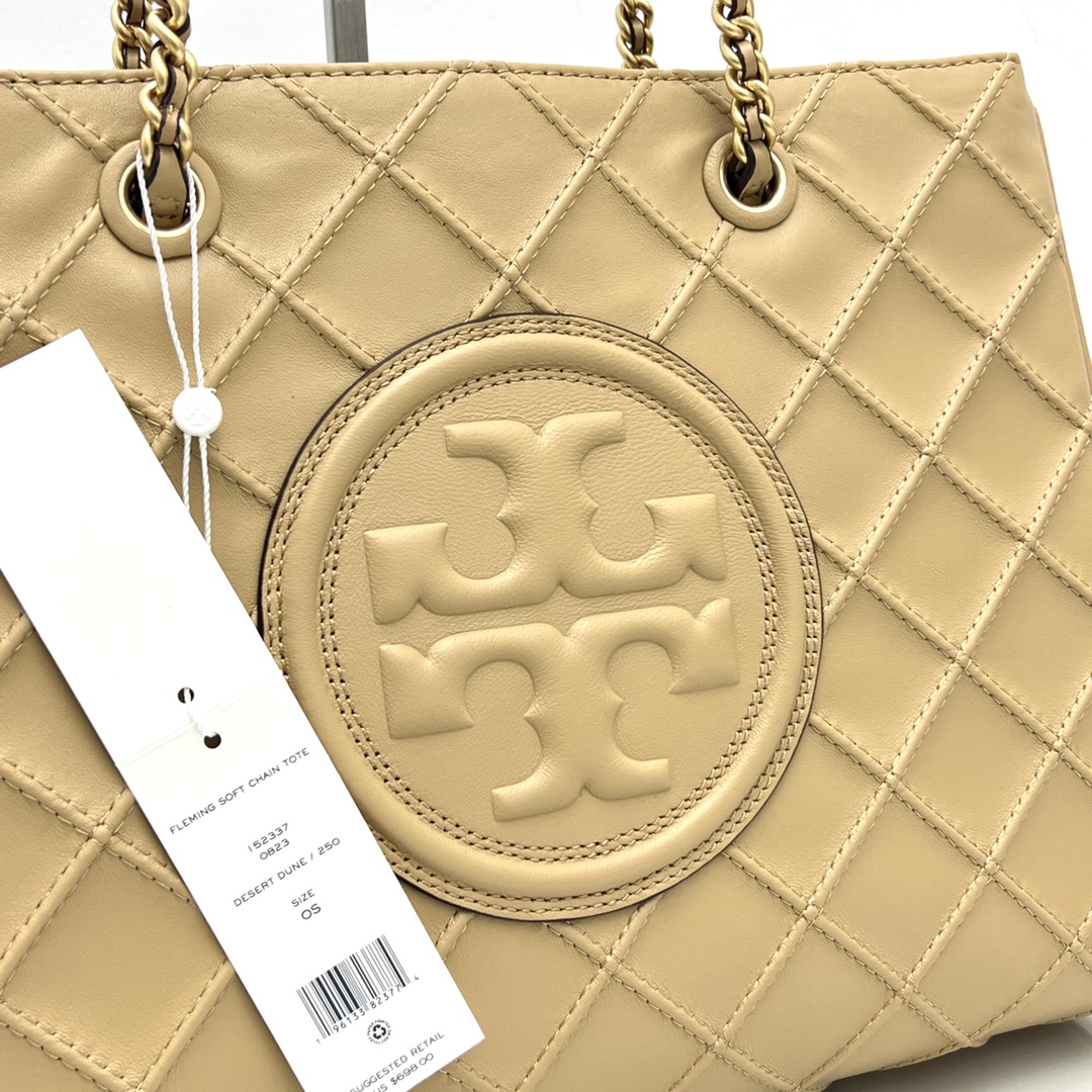 Tory Burch ～TORY BURCH 汤丽柏琦 FLEMING中号托特包