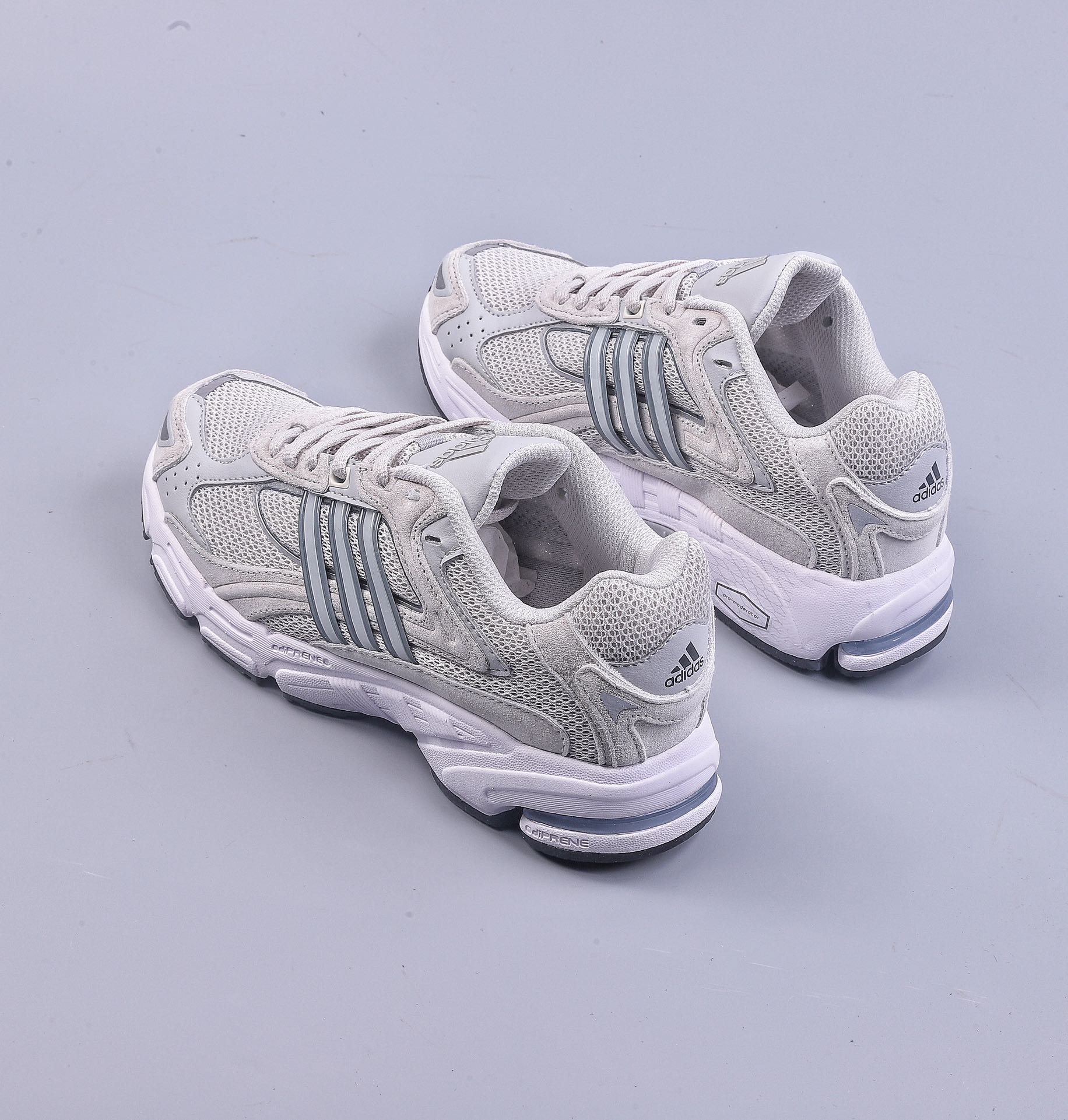 R AD Originals Response CL gray and white retro casual running shoes ID4290