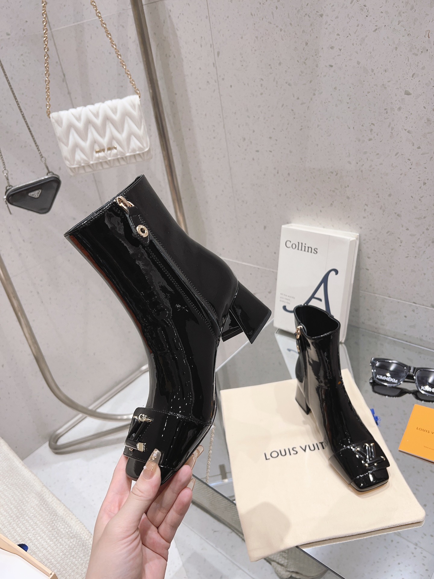 Louis Vuitton Shoe Collection crafted with premium materials and 4
