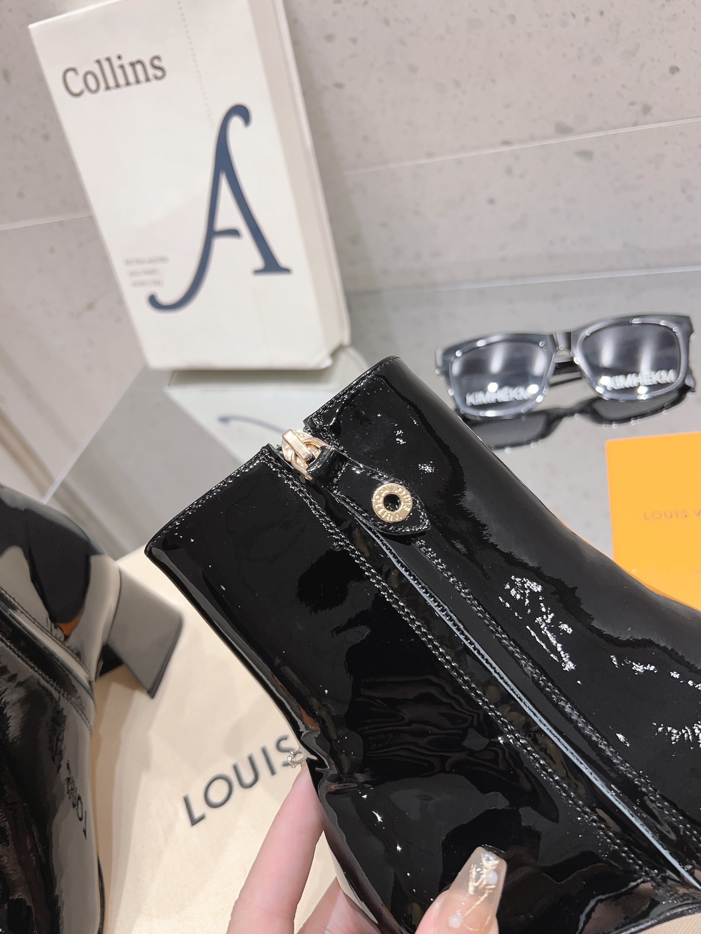 Louis Vuitton Shoe Collection crafted with premium materials and 8