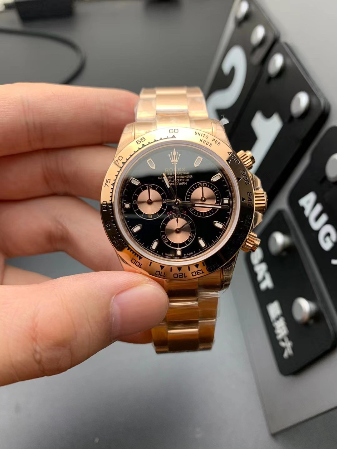 Unknown 玫瑰金迪 小怪兽