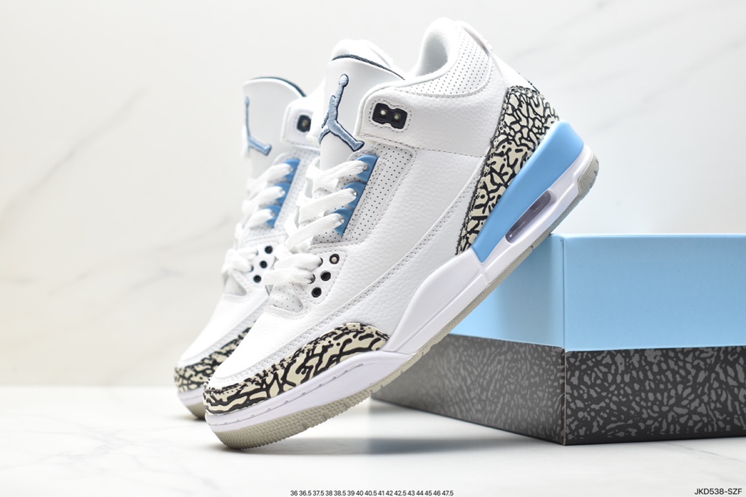 160 Air Jordan 3 Retro ”Hide and Sneak“ 白灰棕 CK9246-102