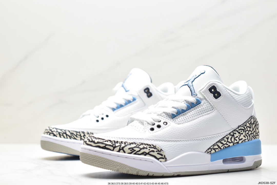 Air Jordan 3 Retro ”Hide and Sneak” White Gray Brown CK9246-102