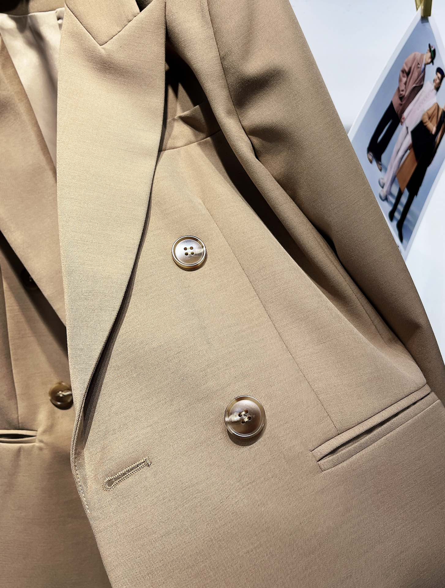 25AW The Row’s Exclusive High-Set Suit with Imported Wool Fabric and Customized Details - 图片 5