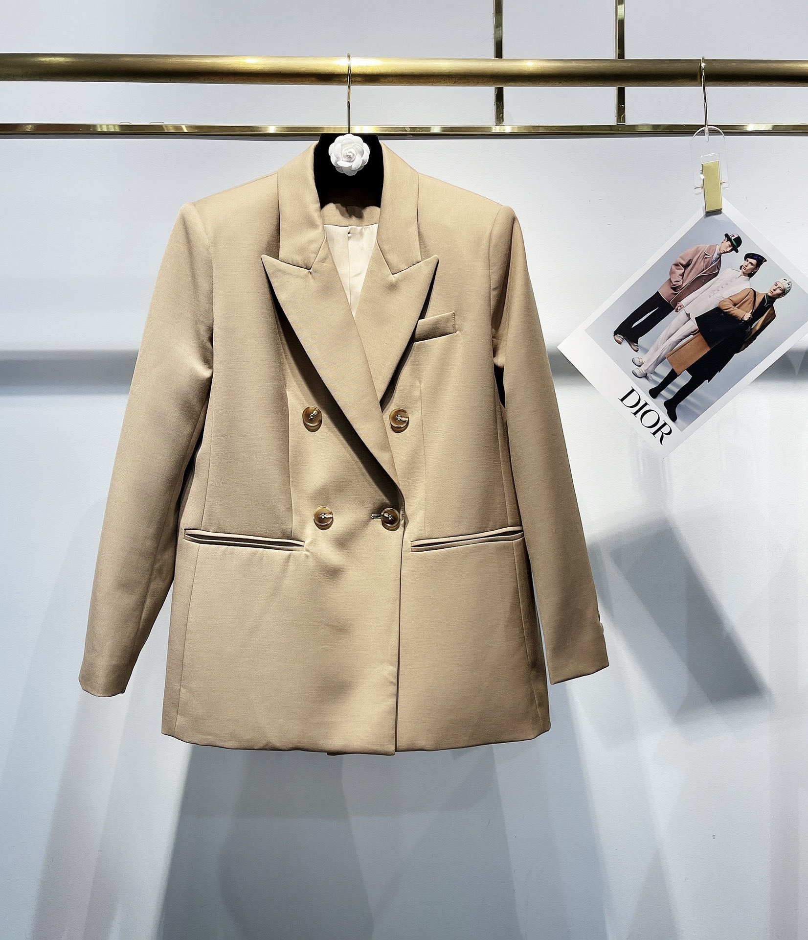 25AW The Row’s Exclusive High-Set Suit with Imported Wool Fabric and Customized Details - 图片 2