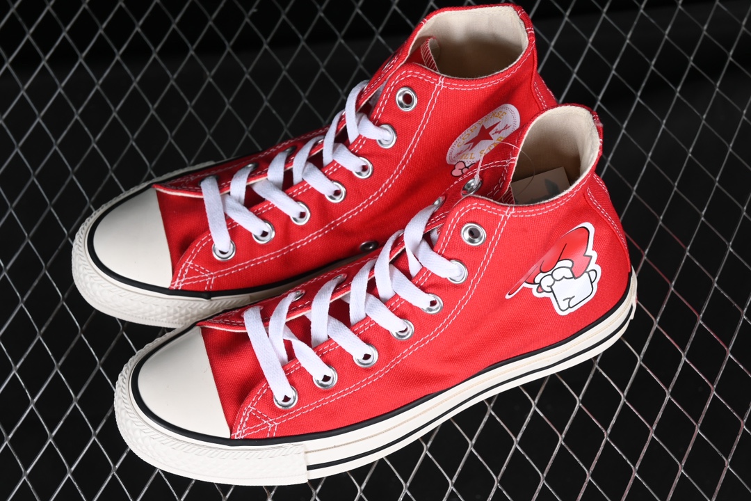 💰150纯原
Converse x 三丽鸥限定联名款 日版匡威高帮休闲板鞋 1SD511
#采用的日版匡威热门鞋型搭配 Hello Kitty
尺码：35 36 36.5 37 37.5 38 39 39.5 40 M.C3