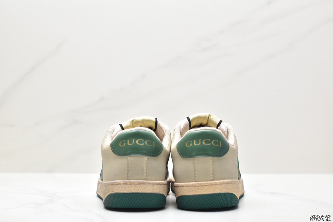 140 古驰Gucci Distressed Screener sneaker 古驰小脏鞋系列