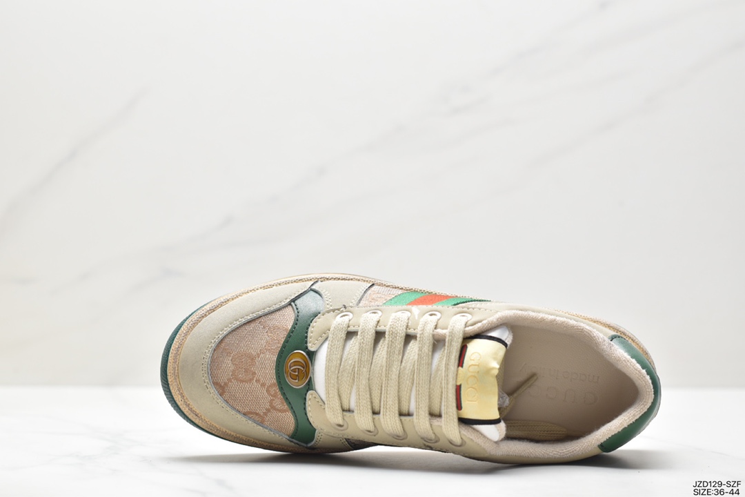 140 古驰Gucci Distressed Screener sneaker 古驰小脏鞋系列