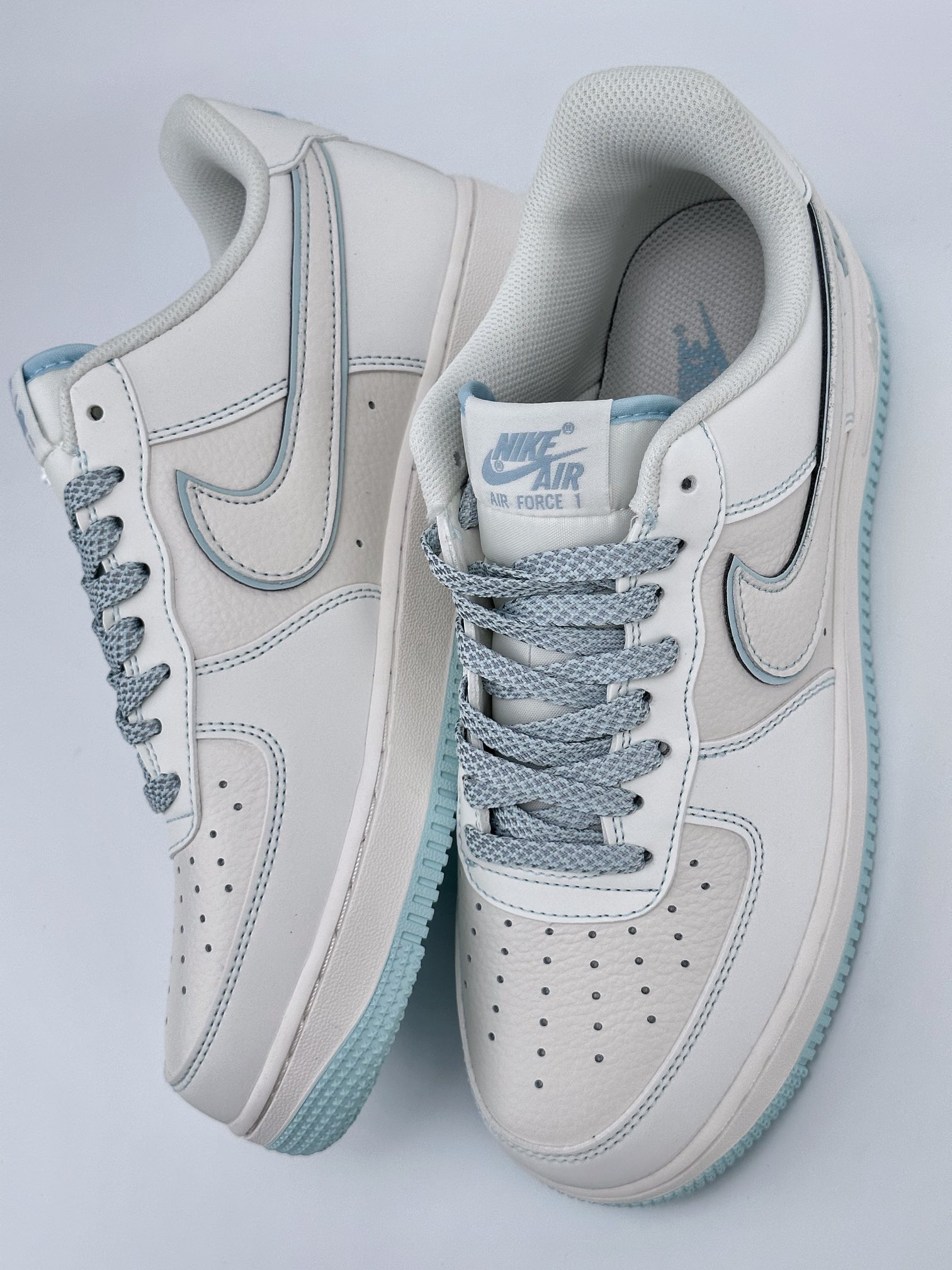 Nike Air Force 1 Low 07 x Undefeated White Ice Blue Starry Sky HL5696-789