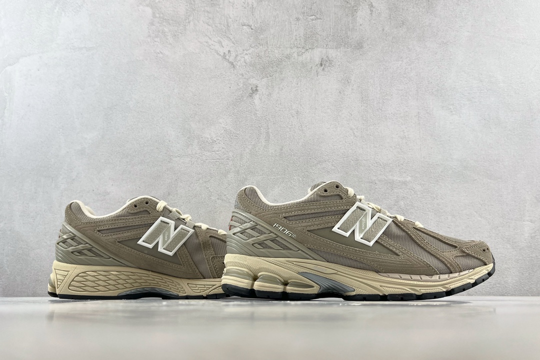 绿X/M 260 纯原组合底 New Balance NB 1906R "urbancore" 浅棕灰 M1906RL