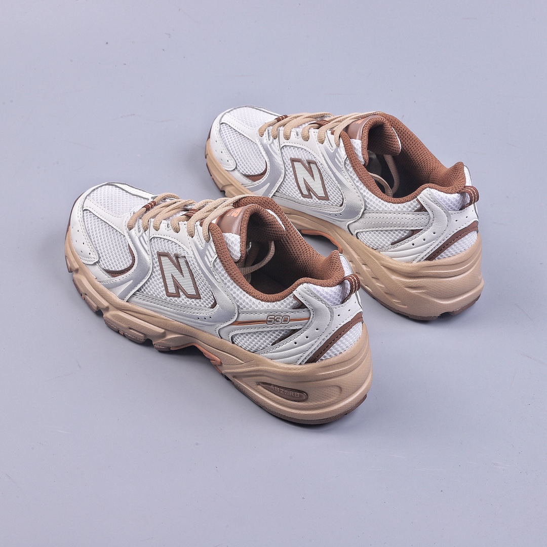 150 新百伦New Balance MR530系列 复古老爹风网布跑步休闲运动鞋 MR530NI