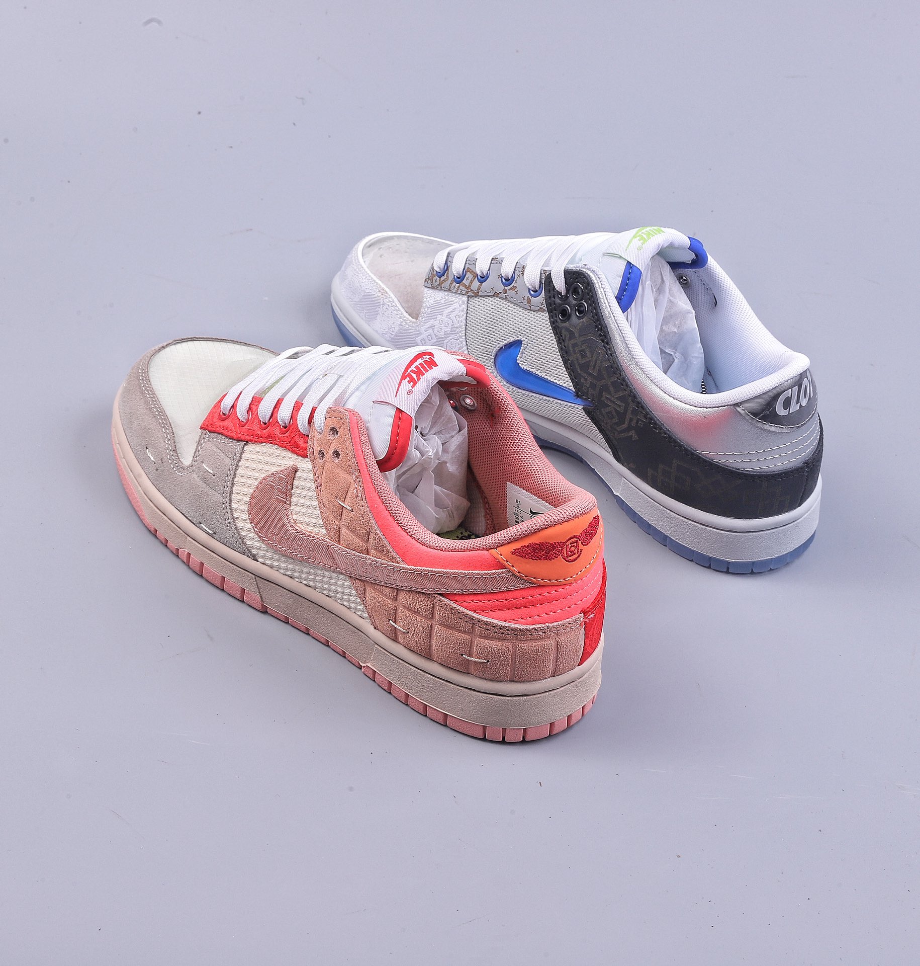 Nike SB Dunk Low DUNK Edison Chen co-branded mandarin duck ”What The” low-top casual sneakers FN0316-999