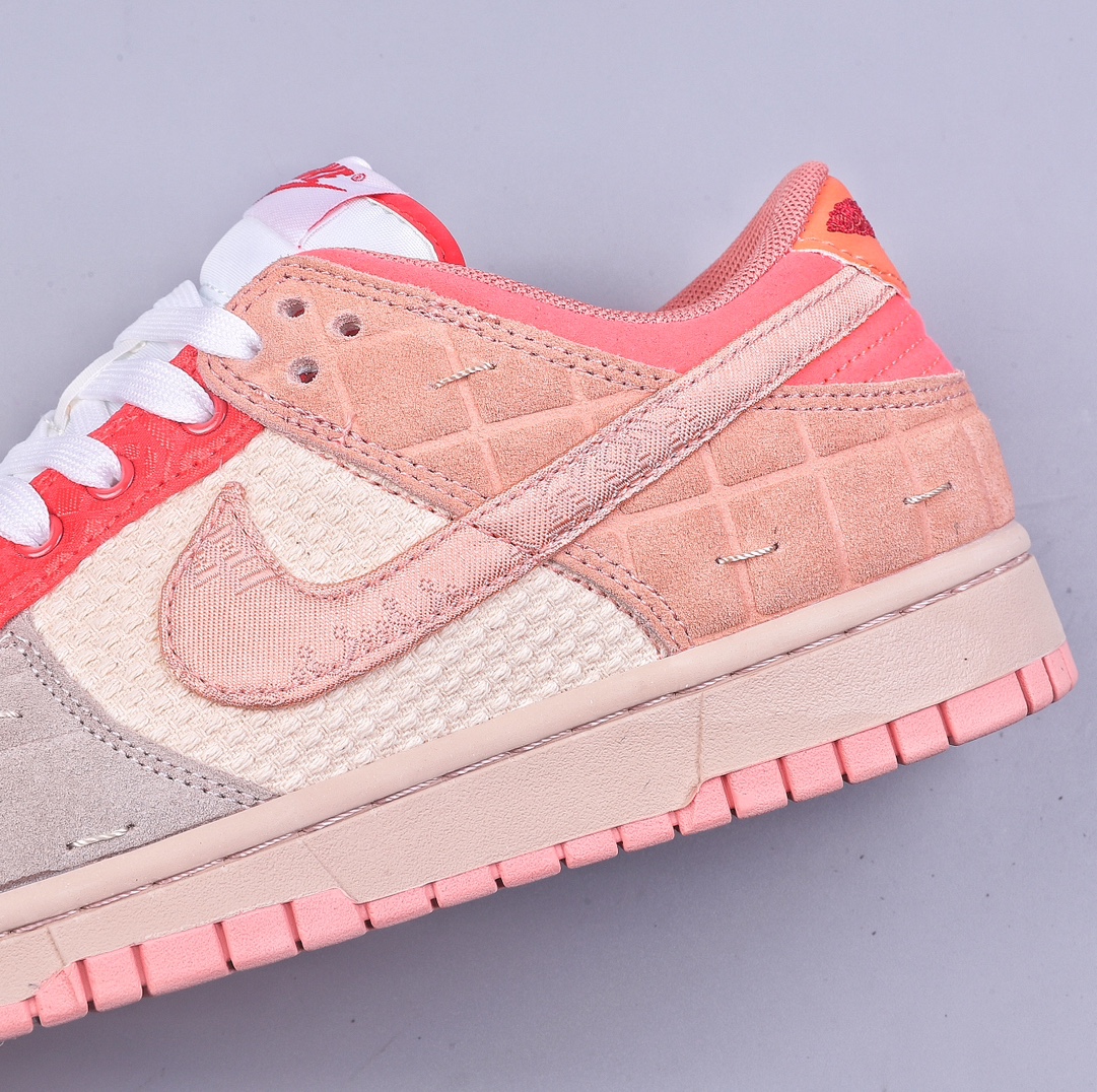 Nike SB Dunk Low DUNK Edison Chen co-branded mandarin duck ”What The” low-top casual sneakers FN0316-999