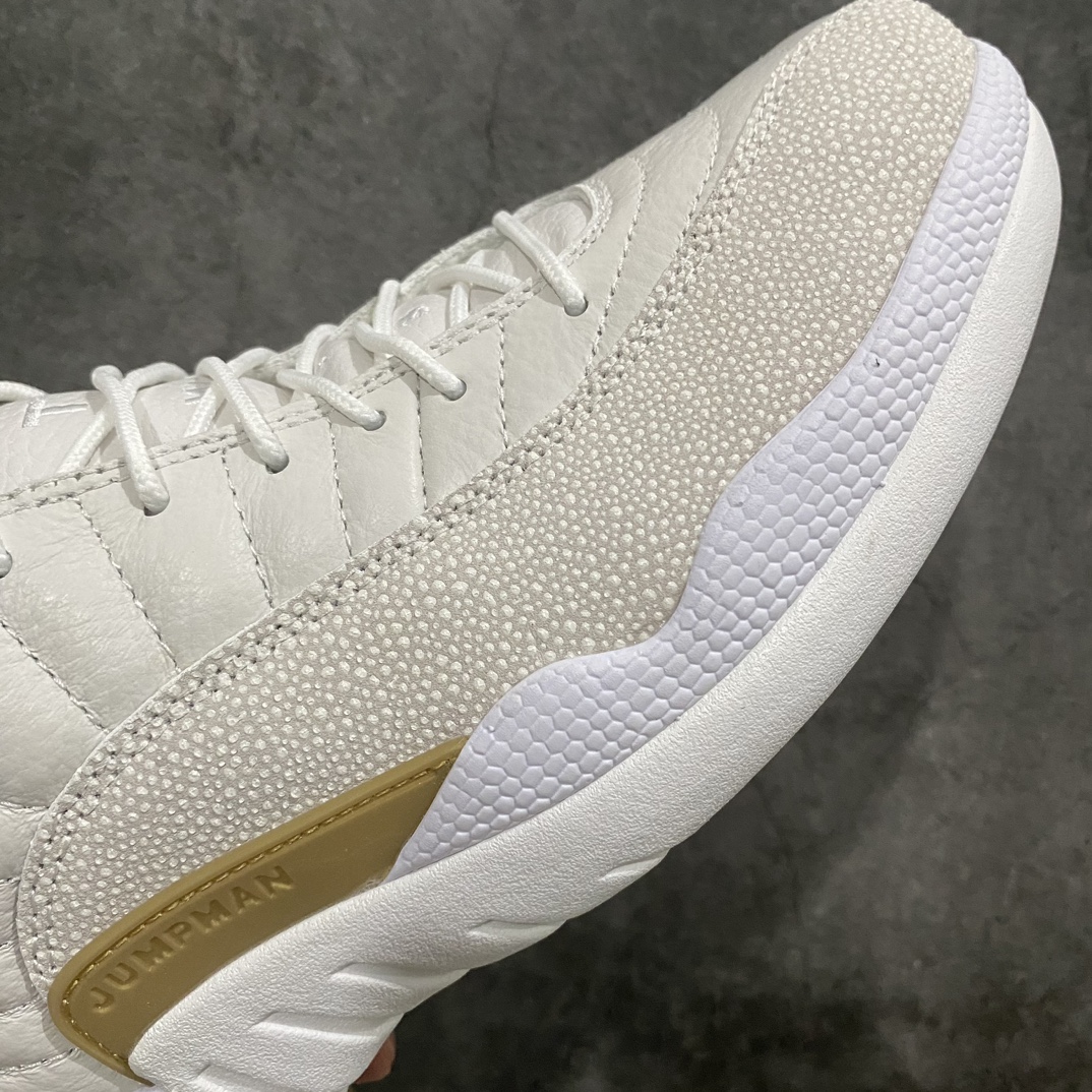 外贸版本AirJordan12RetroOVOWhite乔丹AJ12代猫头鹰白金货号873864-102