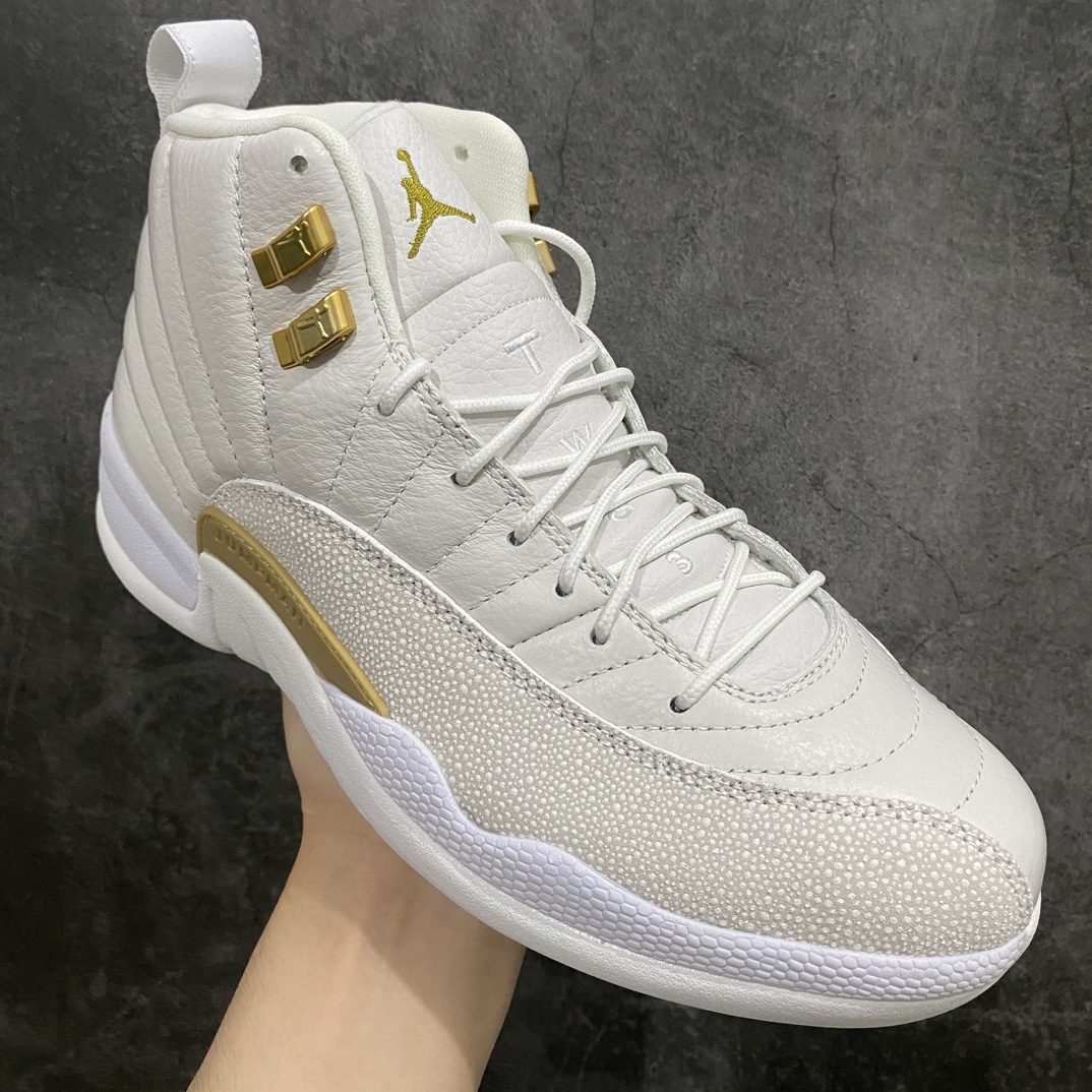 外贸版本AirJordan12RetroOVOWhite乔丹AJ12代猫头鹰白金货号873864-102