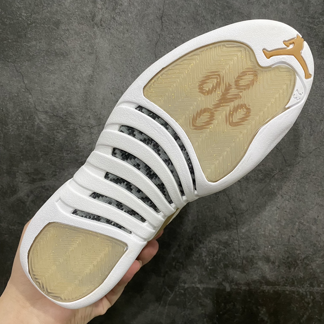 外贸版本AirJordan12RetroOVOWhite乔丹AJ12代猫头鹰白金货号873864-102