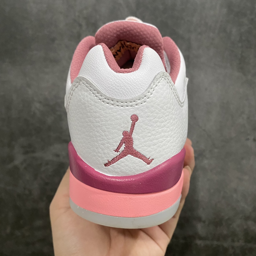 AirJordan5Retro白粉最高工艺复刻原装无色差修正#原楦原纸板开发纯正五代版型#原底真实气垫回