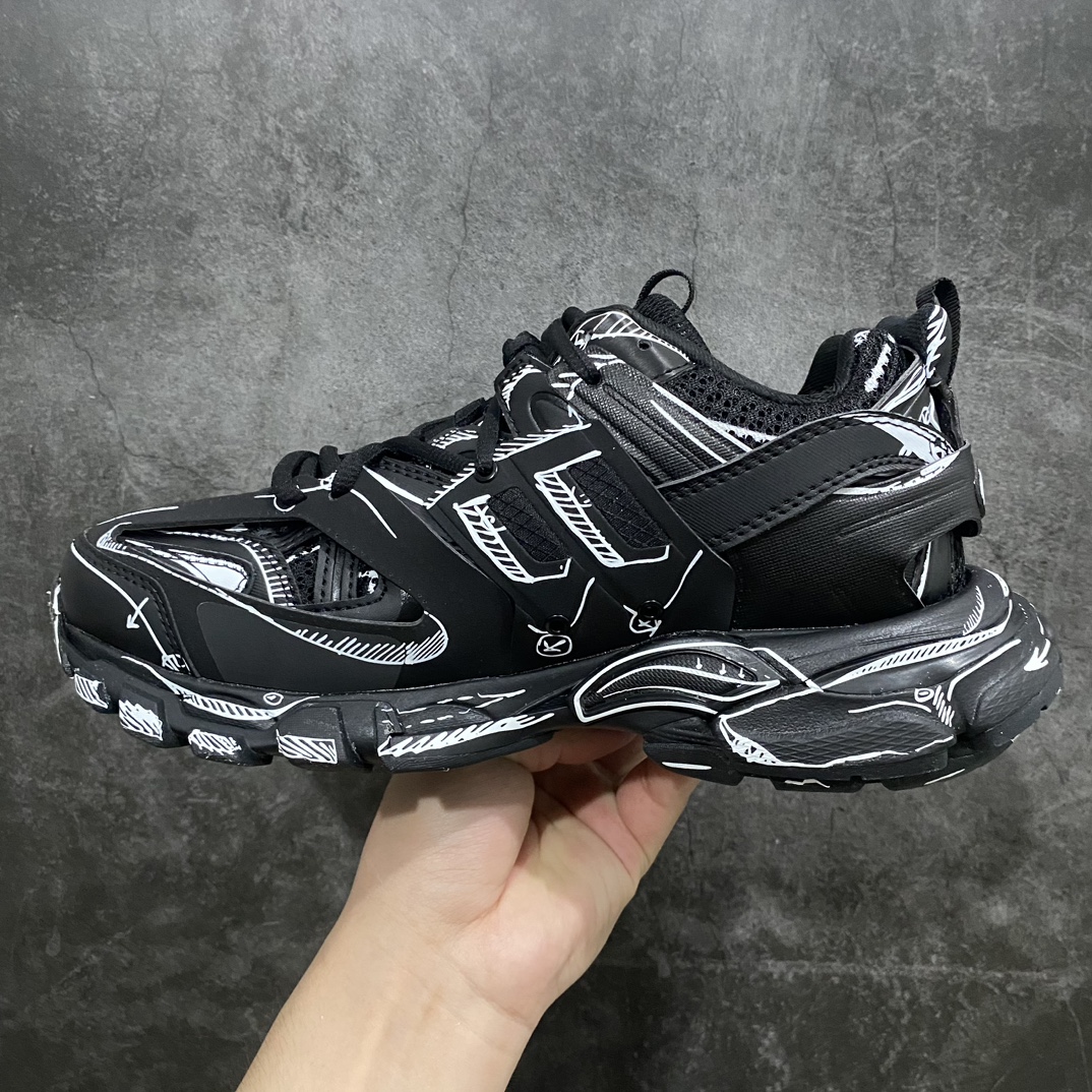 [OK version] BALENCIAGA Track 3.0 Parisian family three generations of retro dad shoes