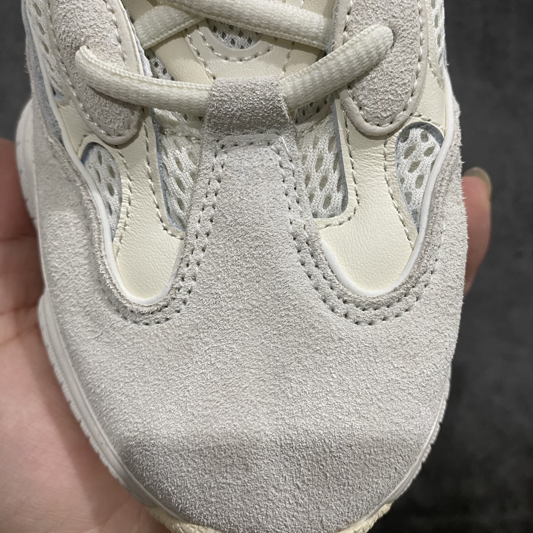 图片[2]-【LW版】 Yeezy 500 White Bone  骨白 FV3573nn顶级制作工艺 细节仅对比原鞋nAD万邦原厂翻毛、甩纹牛皮n内置adiPRENE+减震科技全鞋包括内里 机台针车间距调整与原版一致n原底模具开发 \”adiPRENE\”字样完美呈现nUV紫光下 鞋面、鞋垫反馈效果正确n原标测写 内外标、吊牌芯片卡，遵循原版 鞋盒双层外标n原档案纸板开版 原材料原楦头定型原装大底内置adiPRENE+减震科技 货号：GX3606 尺码：36 36.5 37 38 38.5 39 40 40.5 41 42 42.5 43 44 44.5 45 46 46.5 47 48-莆田鞋批发中心